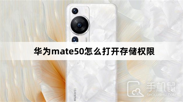 华为mate50怎么打开存储权限