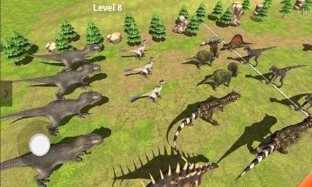 恐龙战争模拟器游戏