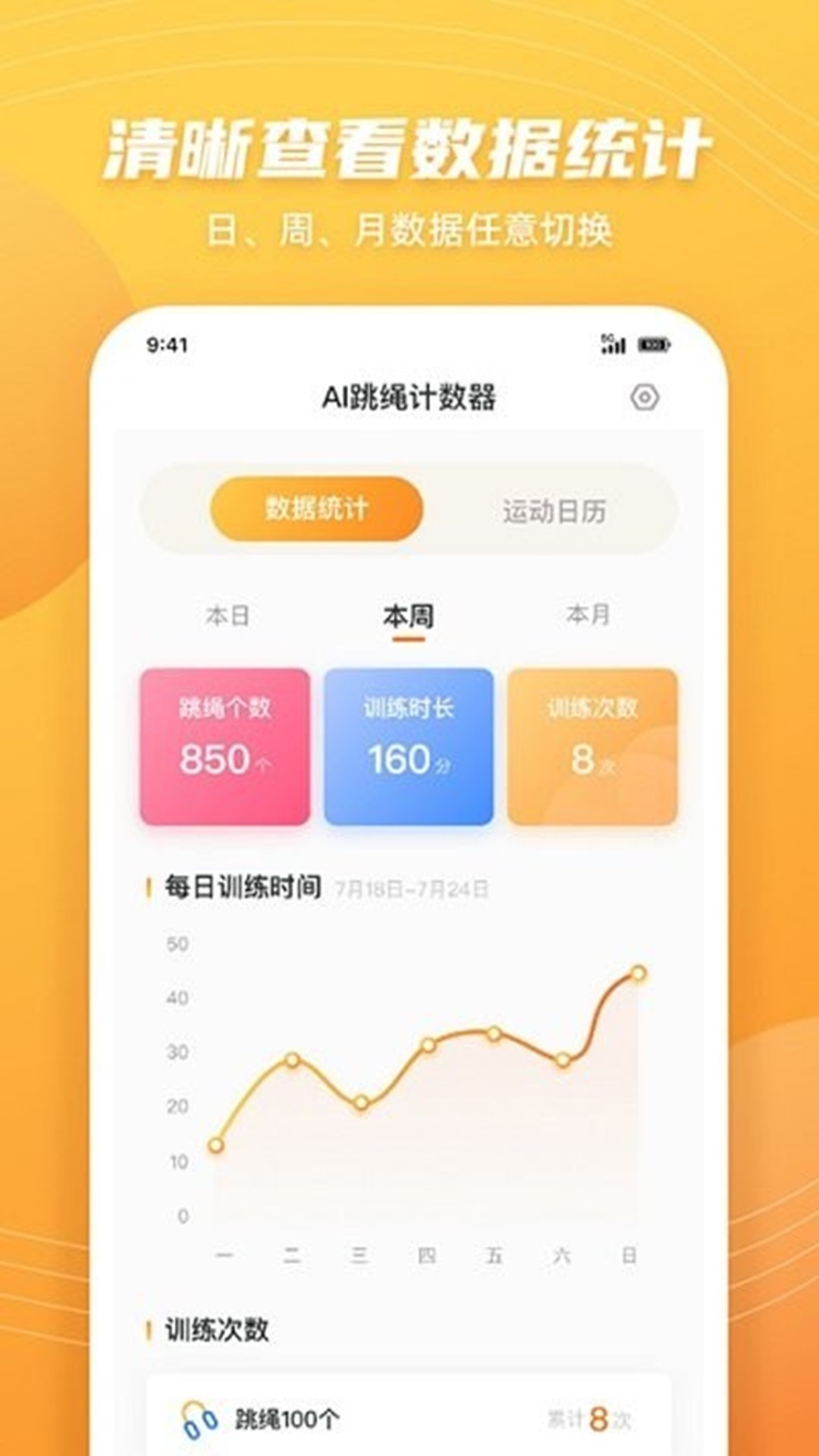 跳绳计数器app可识别视频