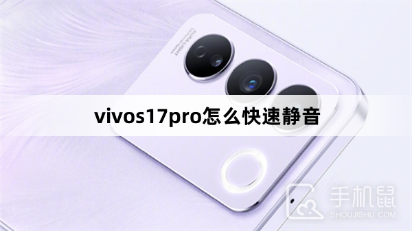 vivos17pro怎么快速静音