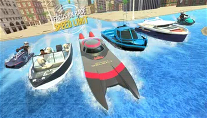 水上船驾驶竞赛模拟游戏
