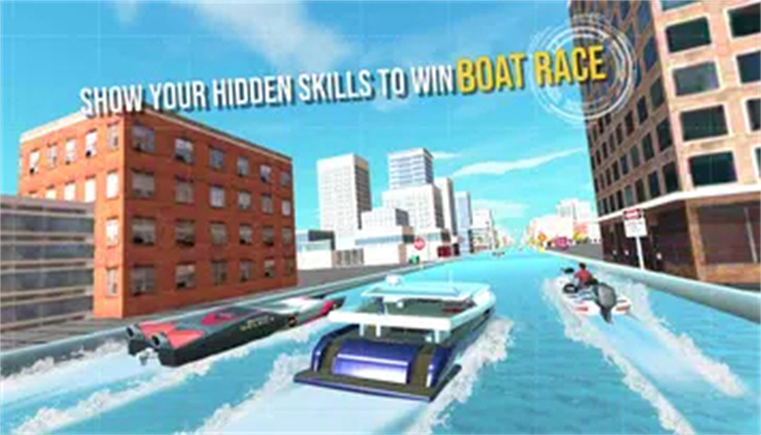 水上船驾驶竞赛模拟游戏