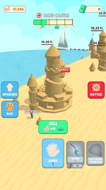 沙子城堡游戏中文版图片1