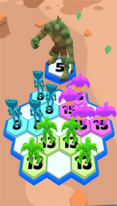 六边怪物合并游戏最新官方版图片1