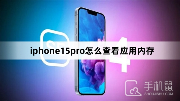 iphone15pro怎么查看应用内存