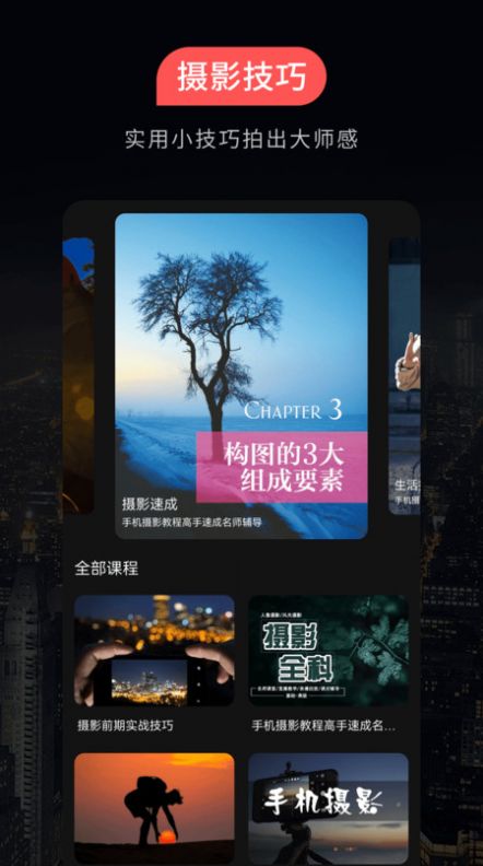 摄影教程之友app手机版图片1