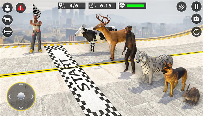 动物GT特技比赛模拟器游戏