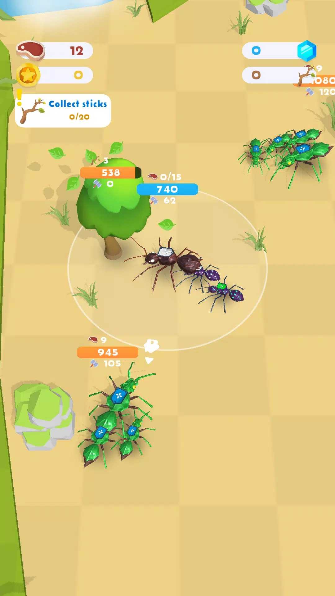蚂蚁帝国io虫子大军游戏