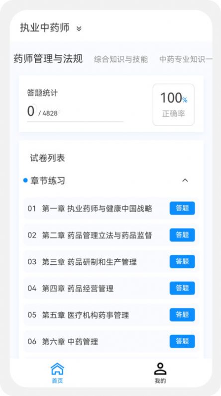 执业药师100题库最新版