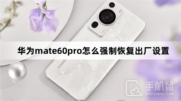 华为mate60pro怎么强制恢复出厂设置