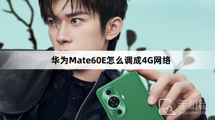 华为Mate60E怎么调成4G网络