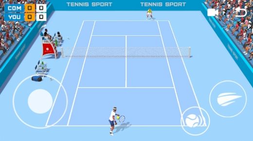 3D网球赛游戏