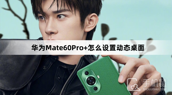 华为Mate60Pro+怎么设置动态桌面