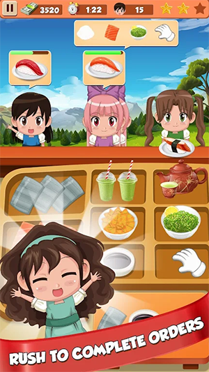 寿司餐厅厨师热潮游戏最新官方版图片1