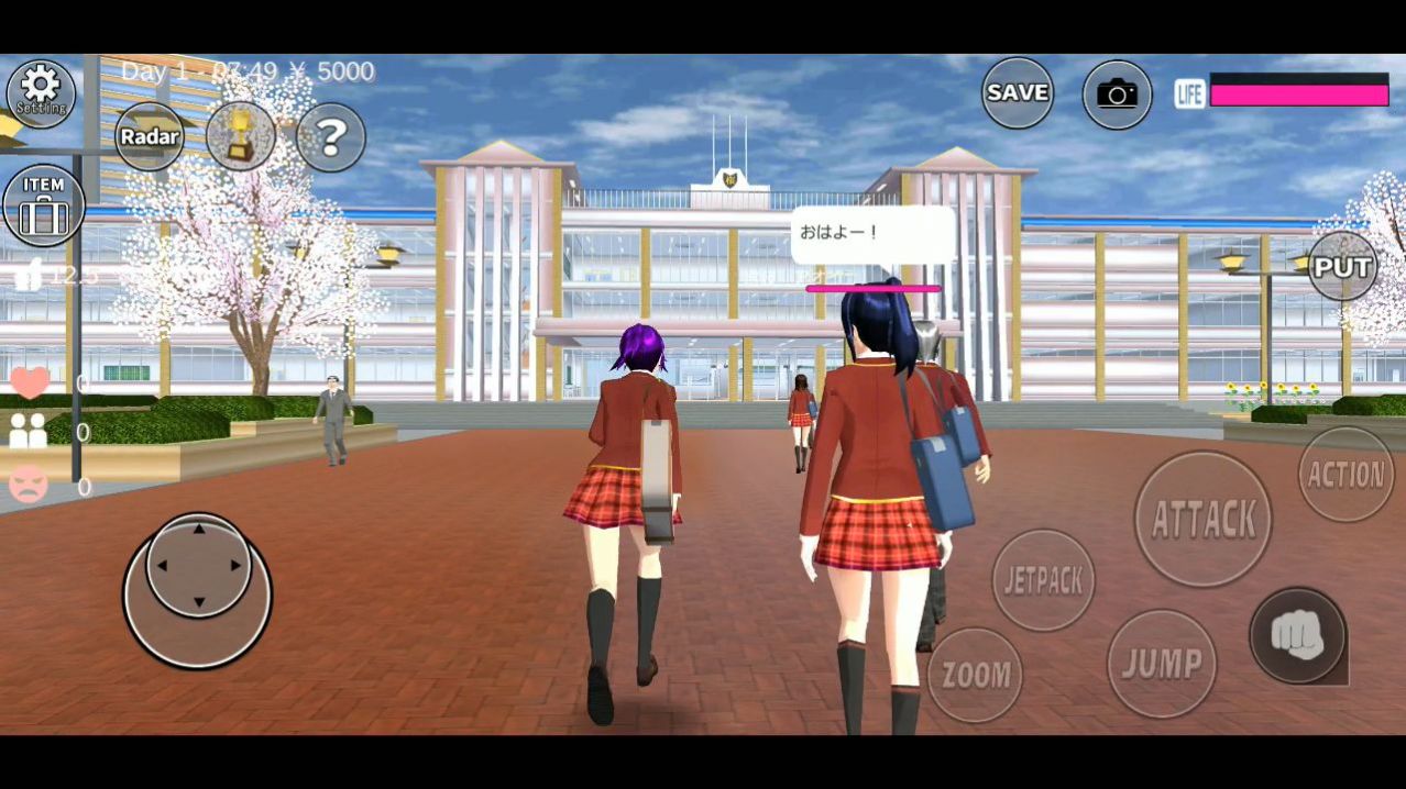 sakura campus simulator英文版