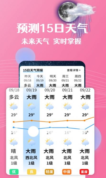 朝闻天气app手机版图片1