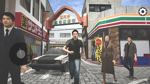 东京驾驶模拟商店街逃脱3D游戏