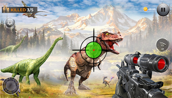 恐龙机械射击游戏