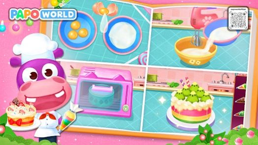 泡泡兔美食街游戏最新中文版图片1