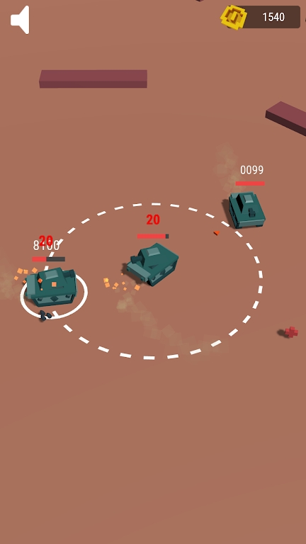 画线坦克战争游戏