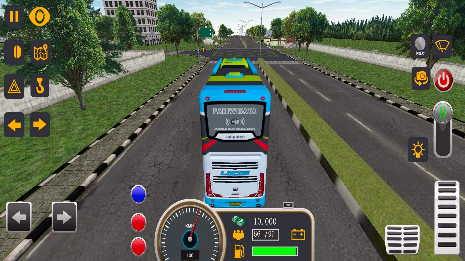 模拟驾驶公交大巴游戏