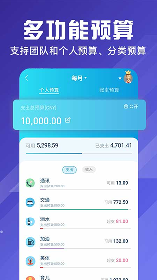 百事AA记账app